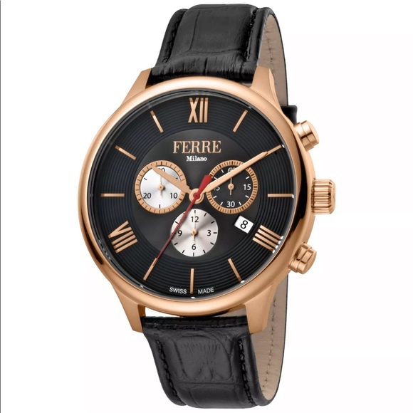 Ferre Milano Men's Classic - FM1G144L0031 Watch mad in Switzerland new in box - Picture 1 of 14